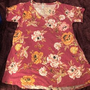 Beautiful floral tee